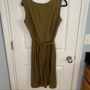 Vintage olive dress